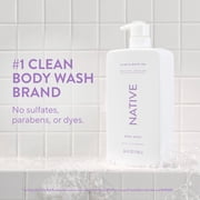 Native Body Wash for Women & Men, Sulfate Free, Lilac & White Tea, 36 fl oz