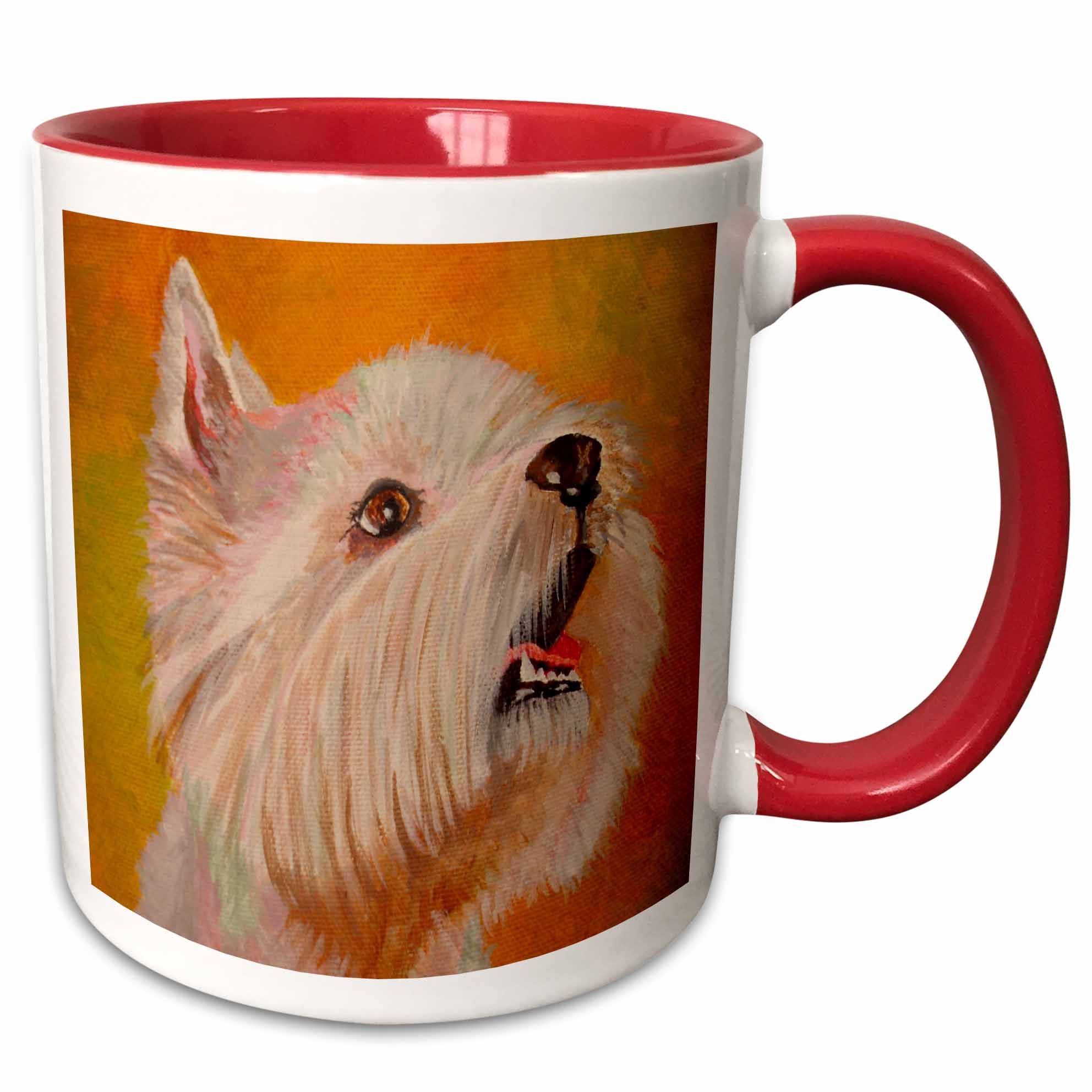 3dRose West Highland Terrier dog, dogspoltalloch terrier, roseneath