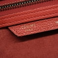 thumbnail image 6 of Pre-Owned Celine luggage micro handbag leather red 167793 (Good), 6 of 6