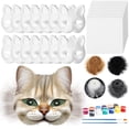 thumbnail image 1 of Kit de mascarillas para gatos Therian JellyArch JellyArch, 30 unidades, con piel sintética, 1 of 6