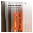 thumbnail image 2 of Door Hinge Jig Installation Kit,Adjustable Door Frame Hinge Template Router Jig with Milling Cutter, 2 of 9