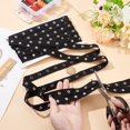 thumbnail image 3 of Cinta de 5 yardas de cinta con botones a presión de metal negro de 3/4 de pulgada, cinta de costura con broches de presión plateados, ideal para monos, ropa, costura y manualidades., 3 of 6