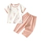 thumbnail image 3 of Ropa fina de verano para bebés, hecha de poliéster, para hombres y mujeres, para recién nacidos, con aire acondicionado, pijama de manga corta y cuello redondo., 3 of 6