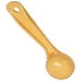 thumbnail image 4 of Carlisle 492104 1 oz Solid Portion Spoon w/ Flat Bottom, Plastic, Yellow, 4 of 5