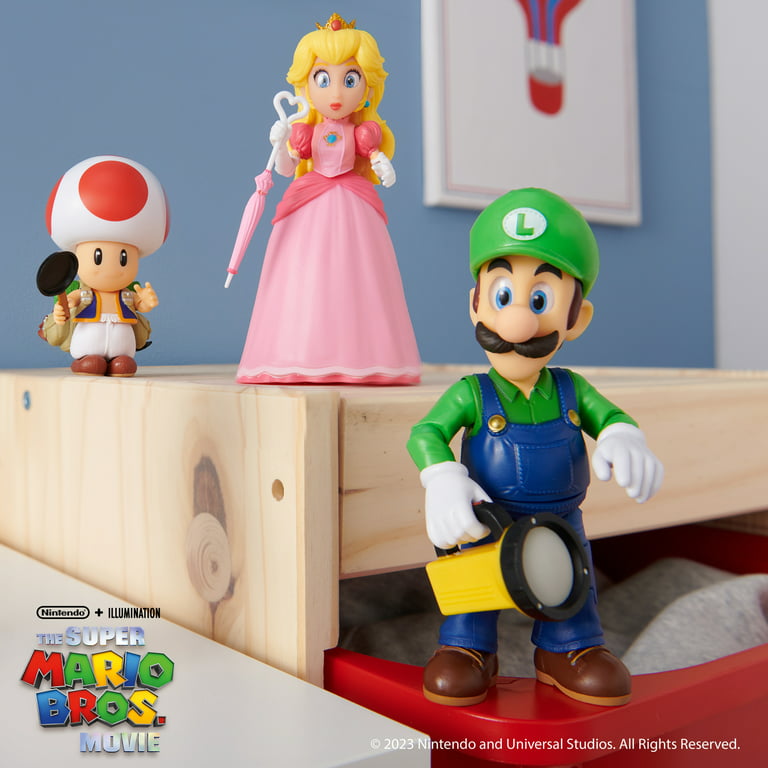 Super Mario Bros. The Movie Peach 5-Inch Figure [with Umbrella]