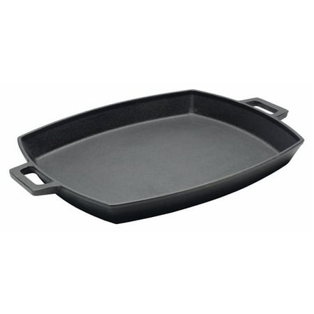 Bayou Classic 7471 Cast Iron Pan, Black