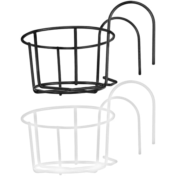 KONTONTY Set of Hanging Plant Pots, Flowerpot Baskets for Indoor and Outdoor Garden Decoration
