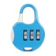 thumbnail image 2 of Mini cerradura de combinación Candado de 3 dígitos Cerradura de código de aleación de zinc antirrobo para taquillas Maletas Equipaje Azul cielo, 2 of 8
