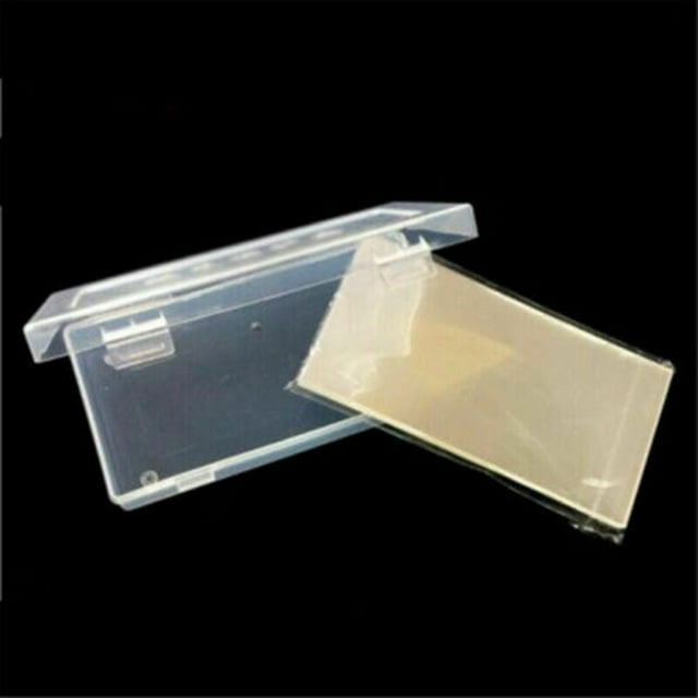 100X Clear Case Paper Money Currency W/ Box Plastic Storage Pocket Sleeves Kit