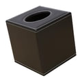 thumbnail image 3 of Caja de pañuelos de material cuero Cubierta de papel cuadrado Caja de servilletas para pañuelos de dormitorio café perfecl Tapa del soporte del pañuelo facial, 3 of 7