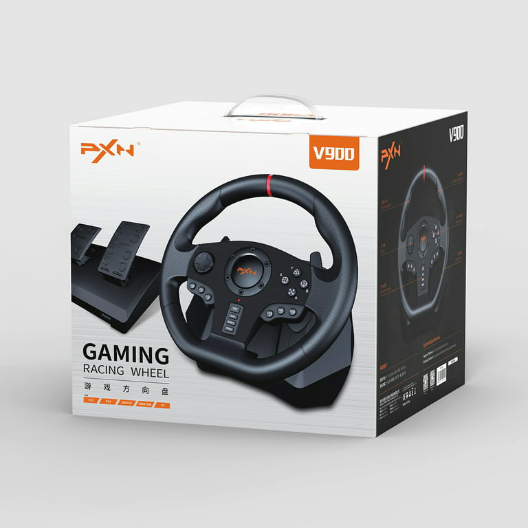 PXN V10 Game Racing Wheel Simracing Gaming Steering Wheel 270/900 Rotation  with Clamps For PC/PS4/Xbox One/Xbox Series X/S Gamer - AliExpress