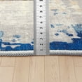 thumbnail image 6 of Moynesa 5'x7' Area Rug for Living Room Modern Abstract Soft Washable Rug Large Indoor Low Pile Accent Rug Stain Resistance Soft Carpet for Office Couch Entrance Kitchen,Blue, 6 of 8