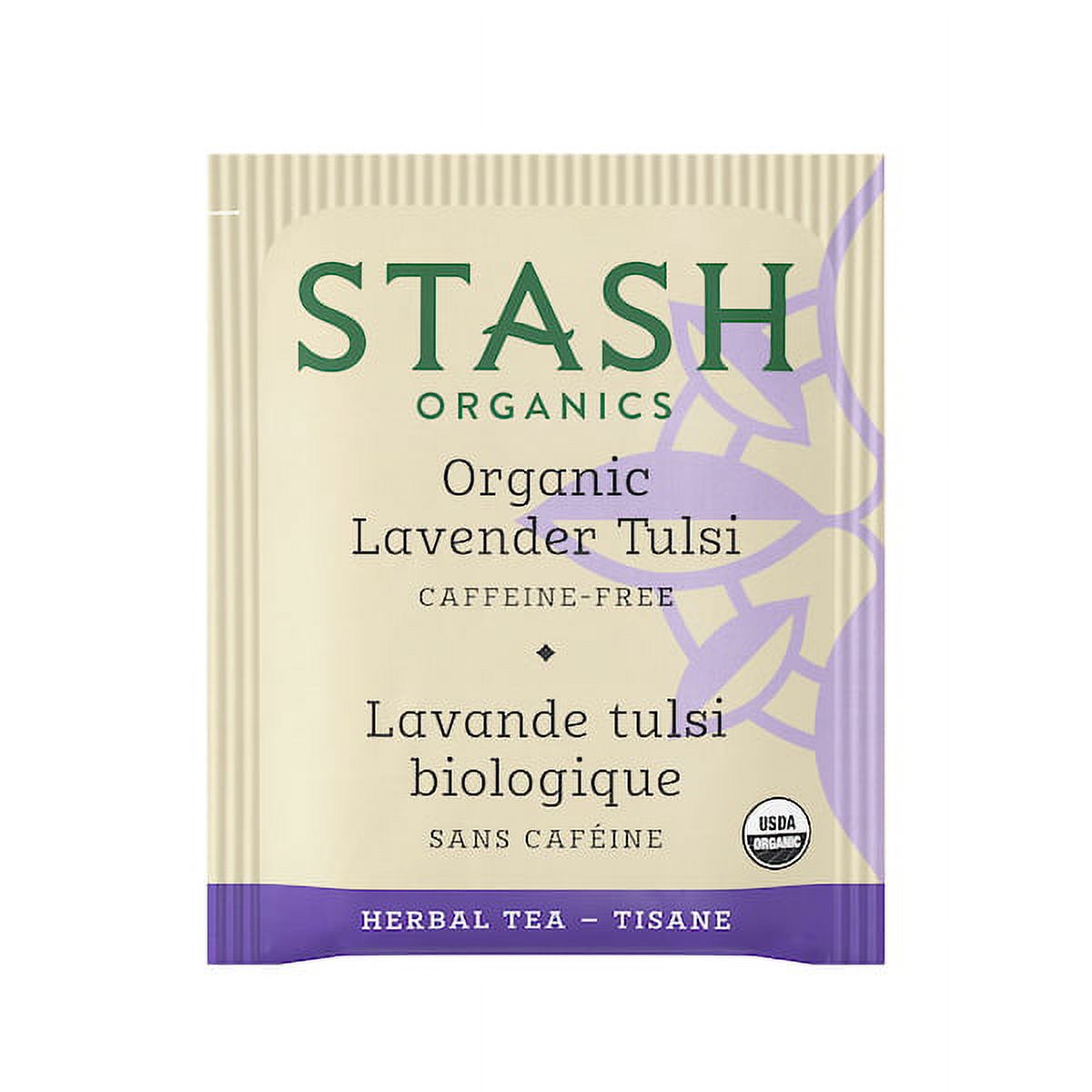 Stash Tea Organic Lavender Tulsi Herbal Tea Bags, 18 Count - image 2 of 4