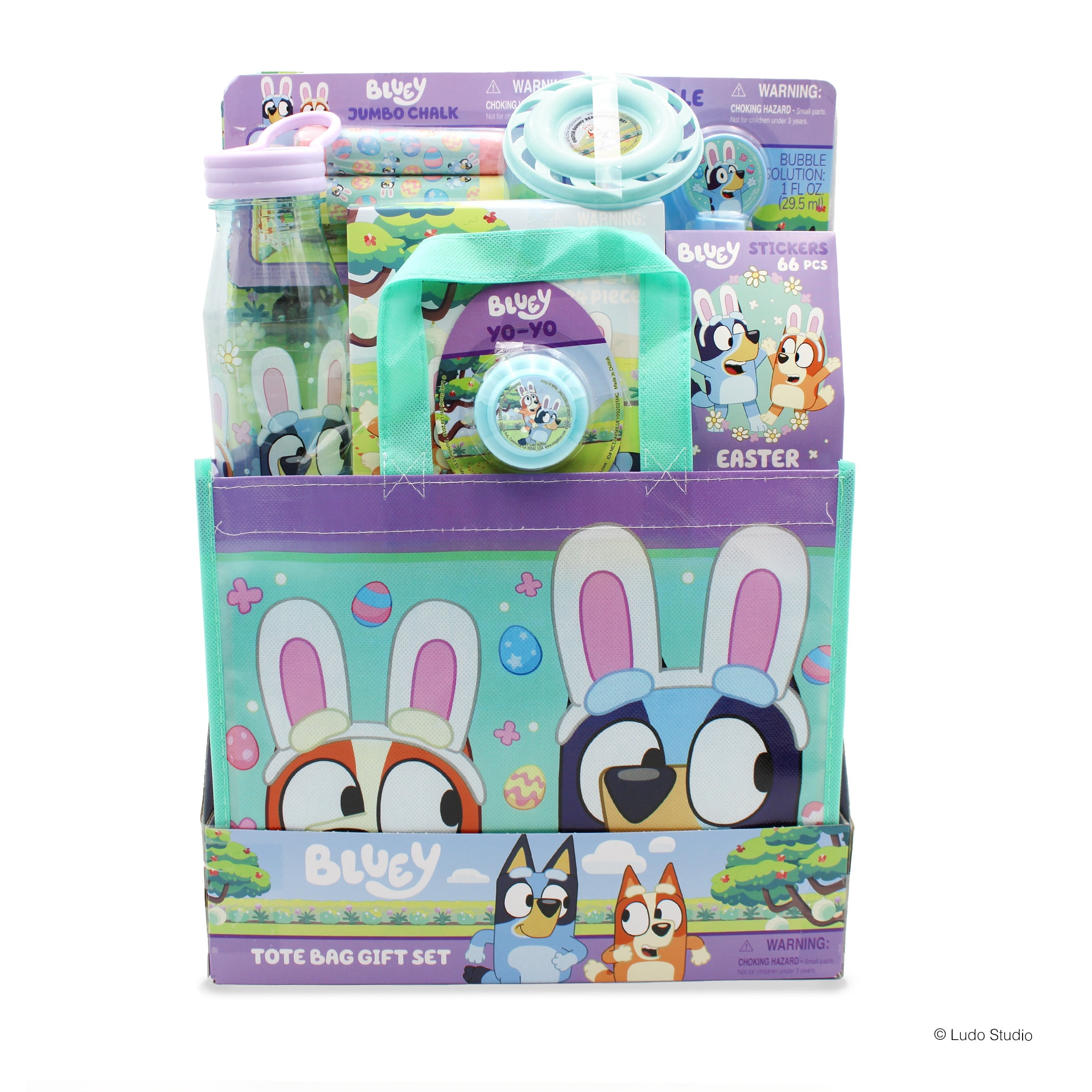Bluey Themed Backpack Easter Ready Gift Set with Accessories