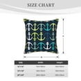thumbnail image 3 of Home Decoration Outdoor Nautical Navy Anchor Throw Pillow Cover Case Velvet border pillowcase Decorative Cushion for Couch Bed（Without pillow core）, 3 of 6