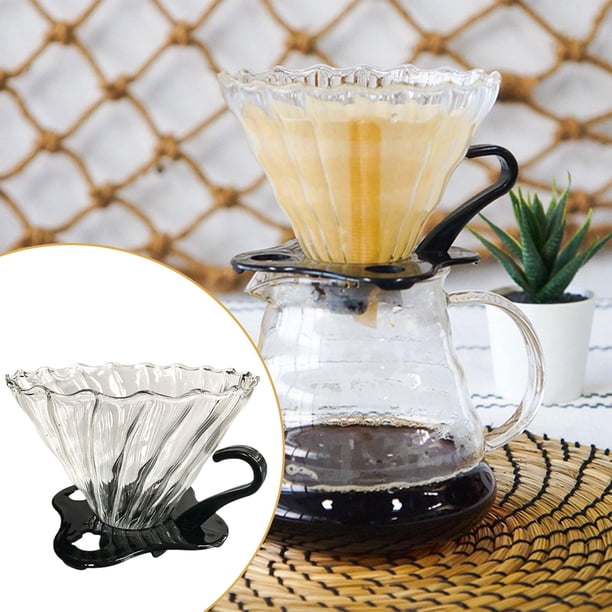 Gotero de café V60, filtro de goteo para verter con base, accesorios reutilizables, utensilios domésticos, cuentagotas de café portátil, embudo para c taza Soledad Gotero de café