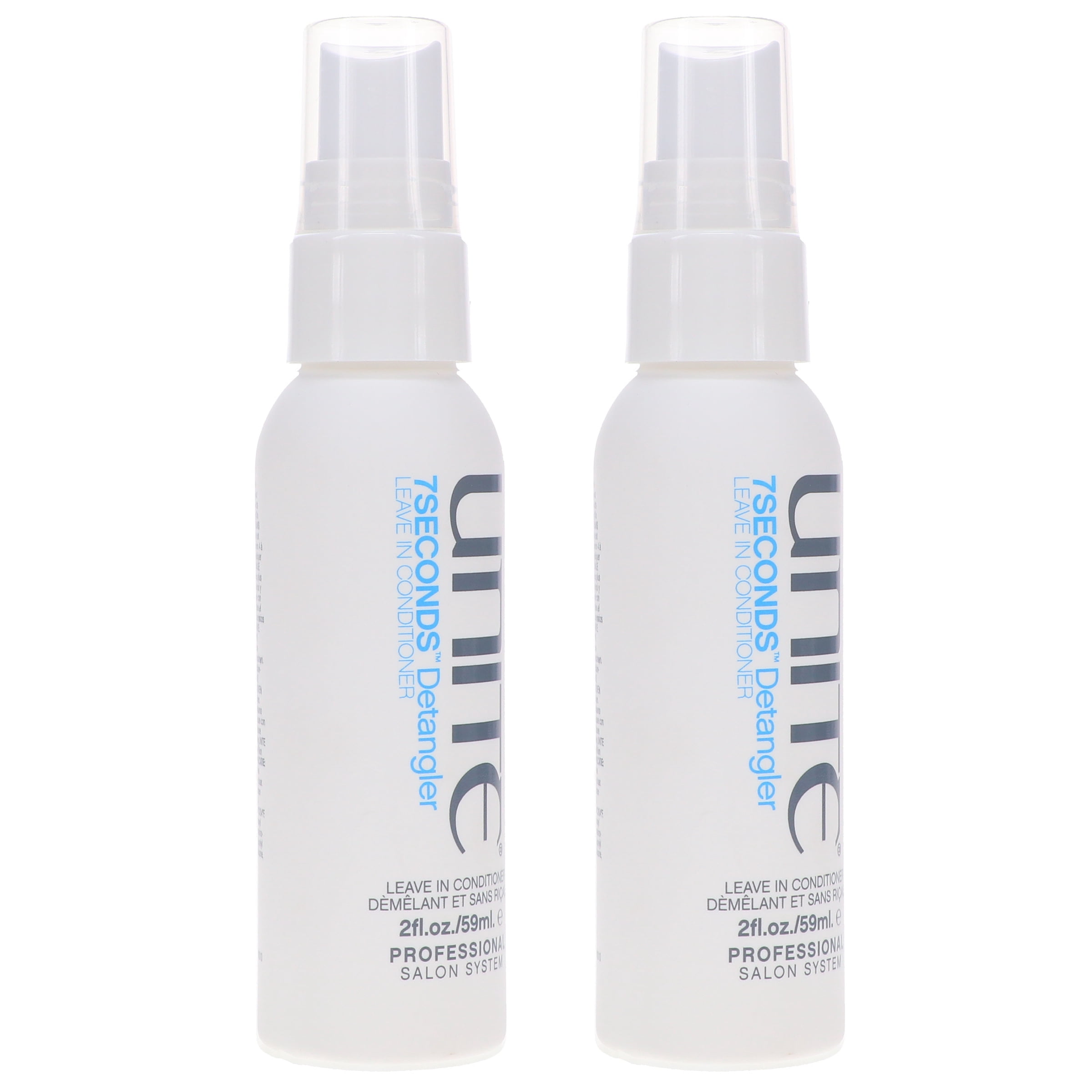 UNITE Hair 7 Seconds Condition Leave in Detangler 2 oz 2 Pack