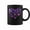 Black, variant on Girl Olivia First Name Personalized Groovy 80'S Heart Coffee Mug