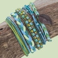 thumbnail image 7 of The Beadsmith Knot It Waxed Polyester Cord – Floral Vibes – 0.7mm Diameter – 4 Cords, 15 Yards Each – Make Jewelry, Macrame, Friendship Bracelets and DIY Crafts, 7 of 7