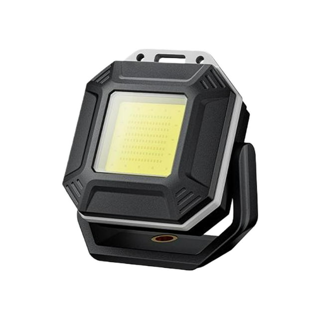 fastboy ABS Simulating Real Sunlight Rechargeable Portable Flashlight Constantly Monitoring Battery Level black