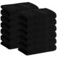 thumbnail image 1 of Green Lifestyle Juego De 12 Toallas De Microfibra Negras Seguras Para Blanquear, Juegos A Granel De Calidad De Spa Premium, Súper Suaves Y Absorbentes Para Gimnasio, Piscina, Spa, Salón Y Hogar, 1 of 1