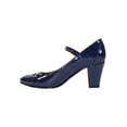 thumbnail image 3 of ZAPATILLAS TACONES LEON AZUL MARINO DAMA MUJER CHAROL 9600 LEON 9600, 3 of 3