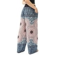 thumbnail image 4 of Women's Harem Elephant Pants - Bamboo Fabric, Elastic Waistband with Bow-tie - One Size, 4 of 6