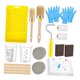 thumbnail image 2 of Kit 21 piezas brochas y rodillos pintura, aplicadores esponja redondos con guantes para retoques pintura casas, , gabinetes, 2 of 7