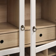 Nolan Arched Bar Cabinet in Ivory