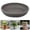 Grey3, variant on Round Tray, Ridged Edge Flower Pot Saucer, Indoor Outdoor Water Collector Tray, For Terracotta Ceramic Planter Base Catch Drainage-8.3"Ã8.3"Ã1.4"