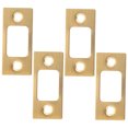 thumbnail image 5 of 4 Pcs Gate Bolt Wooden Door Lock Accessories 5.70X2.50X0.10CM, 5 of 8