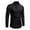 N215-Black, variant on Men's Button Down Shirts Mens Slim Fit Long Sleeve Shirts Business Casual Stretch Tops Breathable Solid Color Dress Shirts Regular Fit Shirts