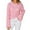 Pink, variant on Women's Sweaters Women Tops Women's Autumn And Winter New Solid Color Round Neck Knitted Sweater Loose Sweater