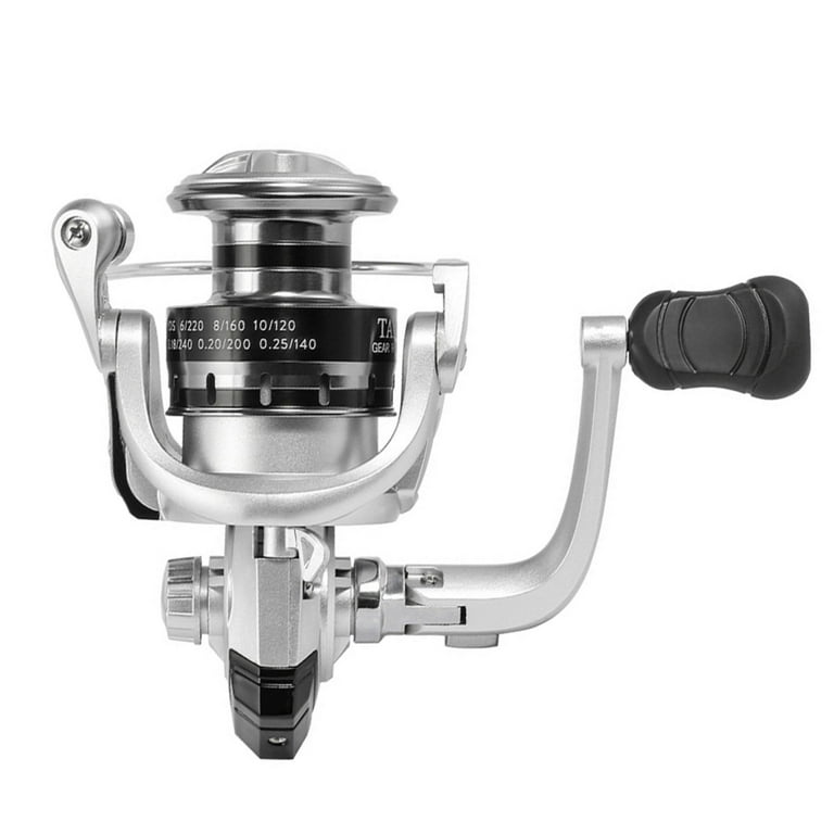 Metal Spinning Fishing Reel With Hollow Carved Design For Saltwater Fishing  Use 