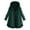 Green, variant on Puntoco Women Coats Plus Size Clearance Women Plus Size Button Pockets High Low Long Sleeve Hooded Coat Tops