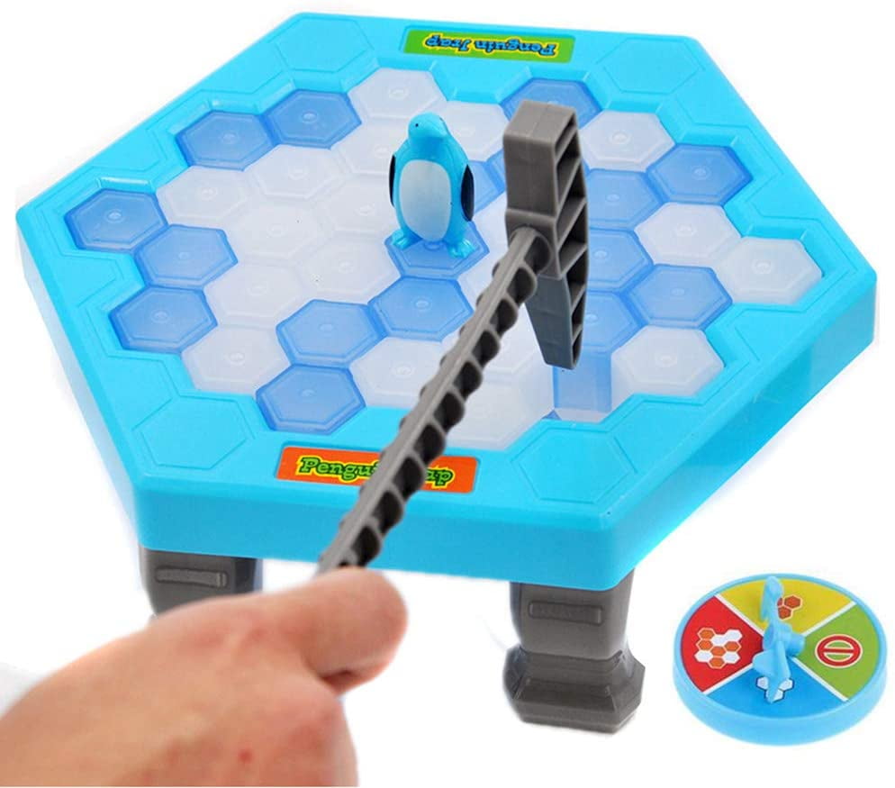 Wayren USA Penguin Trap Ice Breaker Game Penguin Block Toy Funny Family