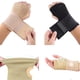 thumbnail image 2 of Muñequera elástica, 2 pares de muñequeras transpirables, muñequera para artritis, tendinitis, túnel carpiano y esguince, mujeres y hombres TUNC Sencillez, 2 of 5