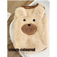 thumbnail image 1 of 1pc Pet Winter Clothes, Bear Shaped, Soft Plush Material, Suitable For Both Cats And Dogs, 1 of 1