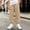 Khaki, variant on ZGRBOU Boys Baggy Sweatpants High Waisted Fleece Cotton Sweat Pants Casual Elastic Waist Jogger Pants with Pockets