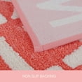 thumbnail image 4 of HAHDAXIA Get Naked Bath Mat Bathroom Rugs - 17" x 24" Non Slip Absorbent Peach Small Bath Rugs, Machine Washable Orange Bath Mats for Bathroom Floor Shower Sink, Peach, 4 of 7