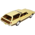 thumbnail image 3 of 1969 Oldsmobile Vista Cruiser with Roof Rack Safron Yellow with Wood Paneling Limited Edition to 230 pieces Worldwide 1/43 Model Car by Goldvarg Collection, 3 of 3