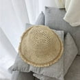 thumbnail image 5 of CoCopeaunt South Korea Lafite Straw Hat, Women’S Summer Outing Sun Visor Hat With Beach Hat, 5 of 6
