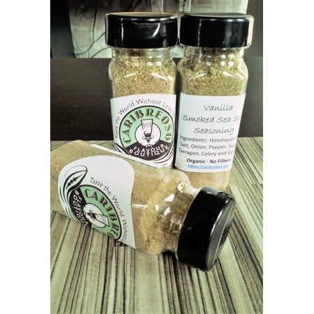 Caribreoso Flavour Boutique Vanilla Smoked Sea Salt Seasoning