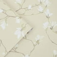 thumbnail image 3 of Laura Ashley Magnolia Grove Natural Wallpaper, 3 of 5