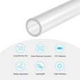 thumbnail image 3 of Unique Bargains Tuyau Rond Rigide en PVC Transparent 12 mm ID 16 mm OD 0,2 m Haute Transparence, 3 of 6
