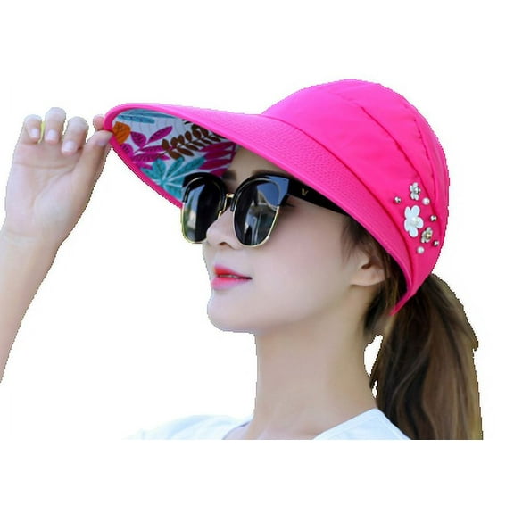 Women's Wide Brim Sun Visor