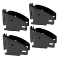 thumbnail image 1 of 4 Piezas Soportes para de Madera Accesorios de Estructura Soportes para Camión Soportes para Almacén de Metal Fáciles de Instalar para, 1 of 8