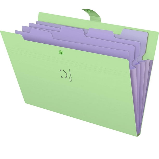Expanding File Folder,Expandable Folder,Letter A4 Paper Accordion