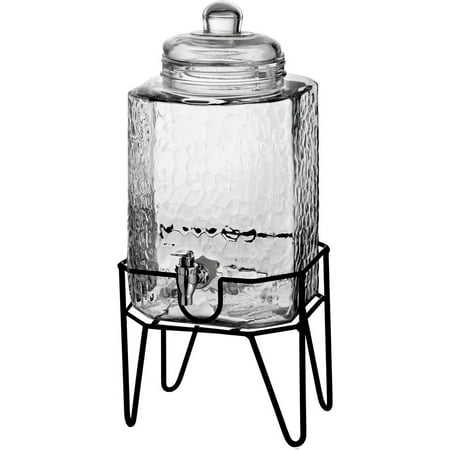 Hamburg 1.5 Gallon Beverage Dispenser & Stand (Best Fridge With Water Dispenser)