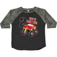 thumbnail image 3 of Inktastic Monster Truck How I Roll 2nd Birthday Boys Toddler T-Shirt, 3 of 5